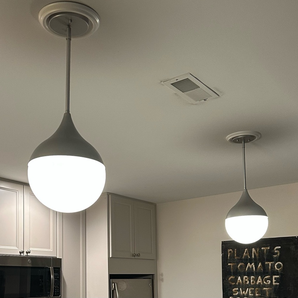 Modern White Pendant Lights